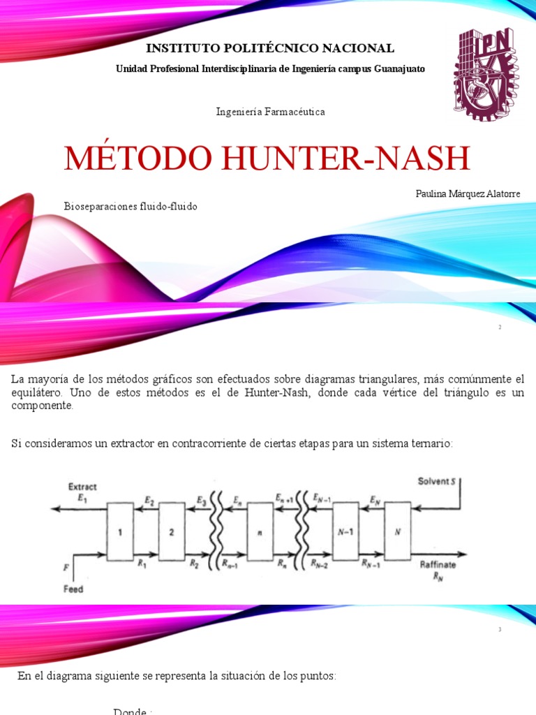 Método HunterNash PDF Triángulo Química