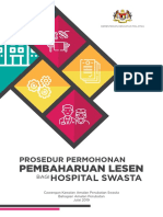 Prosedur Permohonan Pembaharuan Lesen Bagi Hospital Swasta PDF