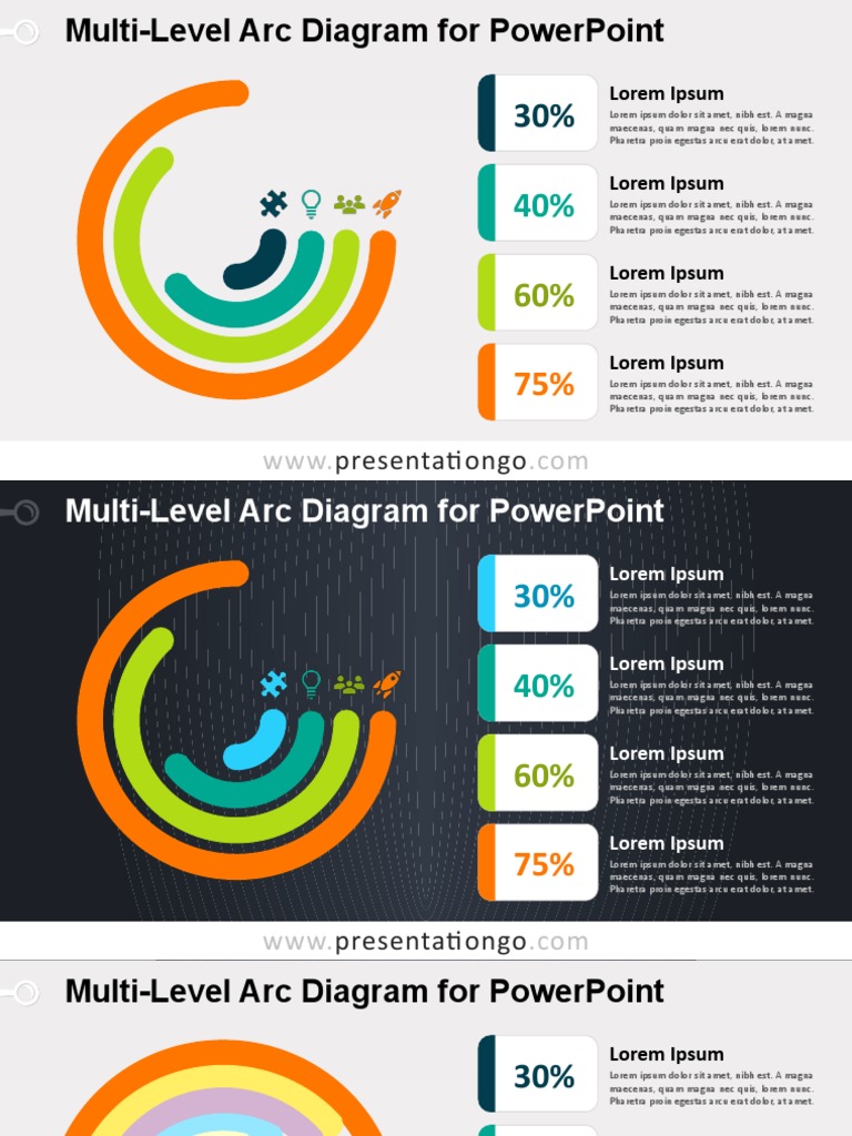2 0264 Multi Level Arc Diagram PGo 16 - 9 | PDF