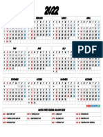 Free Printable 2022 Calendar With Holidays