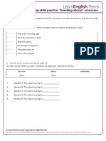 Listening Skills Practice: Travelling Abroad - Exercises: Preparation