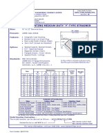R/F - 300Lb Rating Medium Duty 'Y'-Type Strainer: SDD/YMD/R300/STL