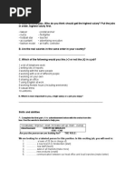 Jobs A. Look at These Jobs. Who Do You Think Should Get The Highest Salary? Put The Jobs in Order, Highest Salary First