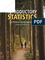 Introductory Statistics A Problem Solving Approach - 2nd Edition