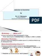 Introduction To Economies by Dr. K. S.Narayana Introduction To Economies by Dr. K. S.Narayana