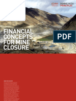 Icmm - Financial Concepts For Mine Closure