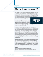 Hunch or Reason?: Reading File 11