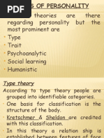 Theories On Personality