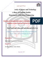 Sudan University of Science and Technology College of Graduate Studies Department of Electrical Engineering