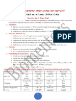 Atomic Structure Key Notes PDF