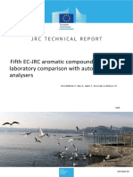 Fifth EC-JRC Aromatic Compounds Inter-Laboratory Comparison With Automatic Analysers