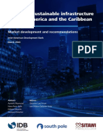 Financing Sustainable Infrastructure in Latin America and The Caribbean Market Development and Recommendations PDF