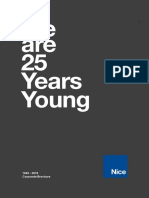 We Are 25 Years Young: 1993 - 2018 Corporate Brochure
