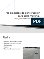 Ejemplos de Construcción para Cada Material