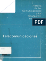 Historia de Las Telecomunicaciones en Mexico