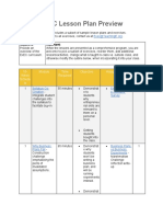 ExEC Lesson Plan Preview: Sample Curriculum Overview