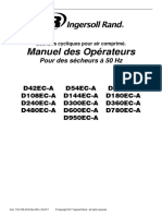 Manuel Des Opérateurs: Pour Des Sécheurs À 50 HZ