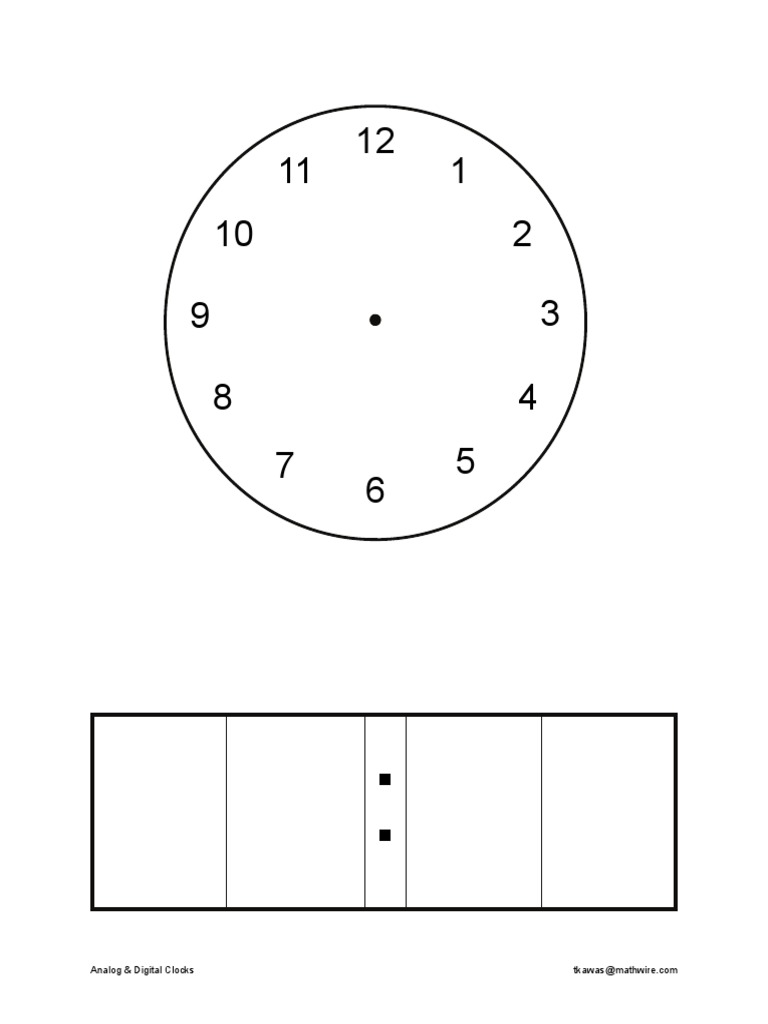 Digital Clock PDF | PDF