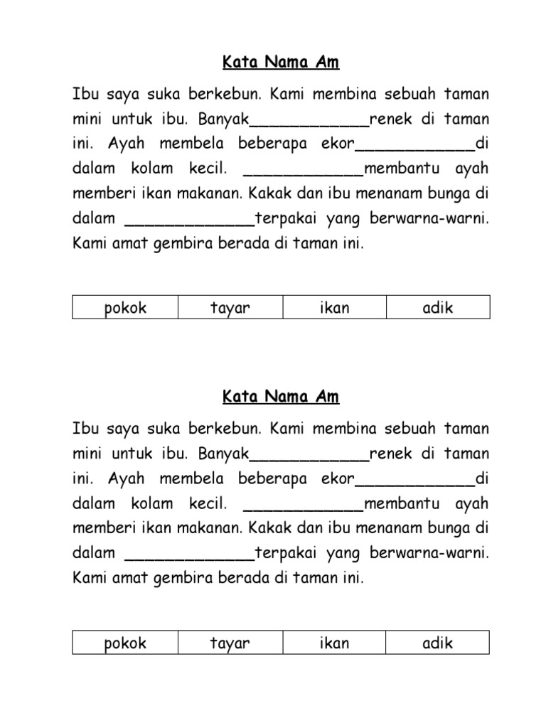 Kata Nama Am Pdf