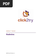 Click2try Redmine Tutorial PDF