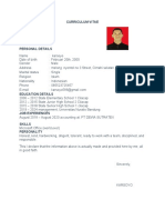 Curriculum Vitae