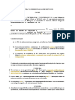 Contrato de Prestação de Serviços - DR Rui Capo