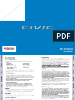 2016+ Civic (FCFK) - Civic Hatchback Owner's Guide