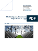 Electricity and Renewable Energy Regulations in Egypt-Website