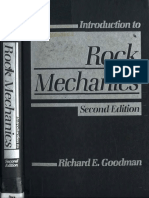 2 Introduction To Rock Mechanics by Richard E Goodman Highlighted