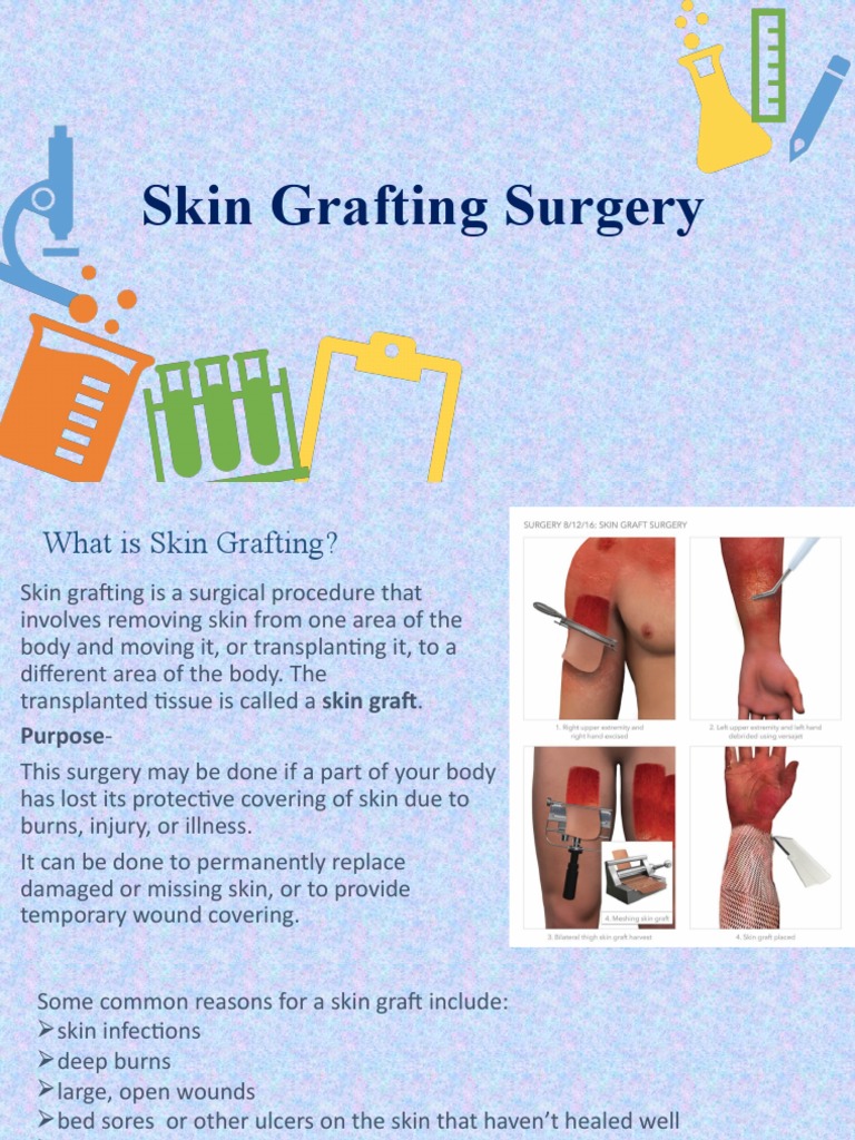 Skin Grafting Surgery PDF Medical Treatments Surgery