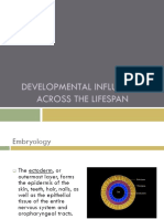 Developmental Influences Across The Lifespan