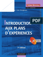 Pub - Introduction Aux Plans Dexperiences PDF