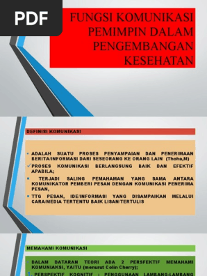 Fungsi Komunikas Pdf