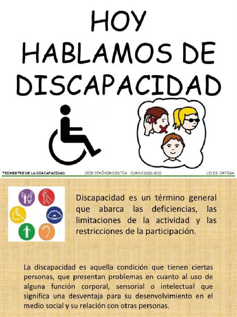 Power Point Discapacidad | PDF | Microsoft PowerPoint | Software