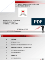 Stock Market Analysis Using Supervised Machine Learning