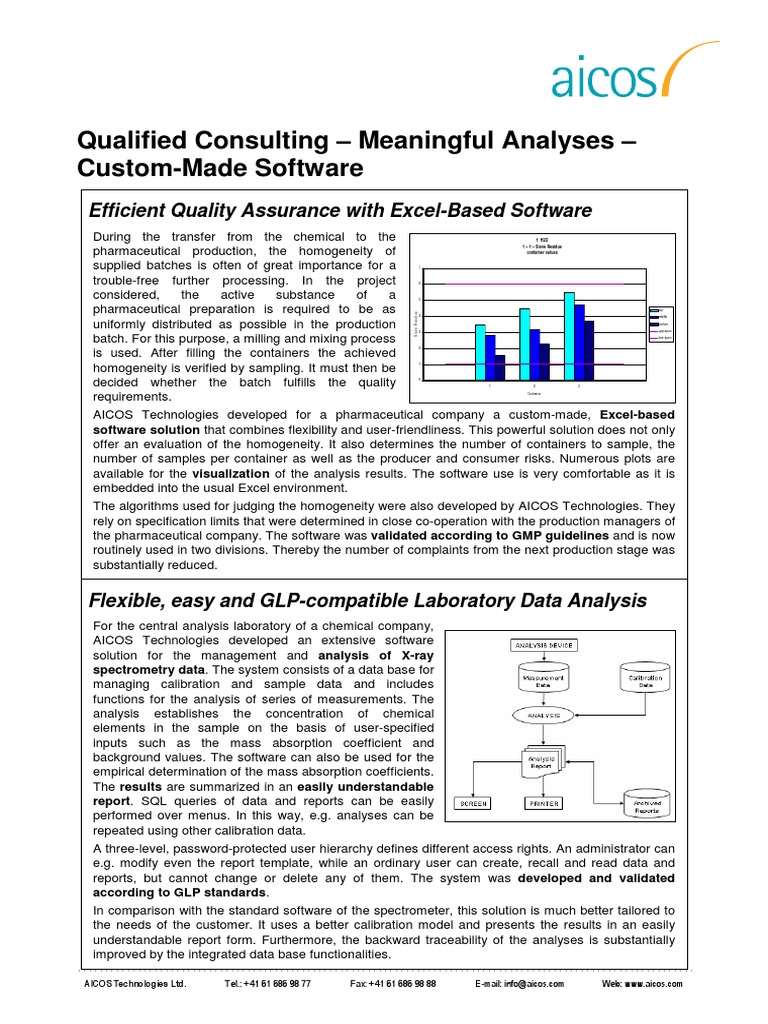 Qualified Consulting - Meaningful Analyses - Custom-Made Software | PDF ...