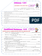 Worksheet - Conditionals