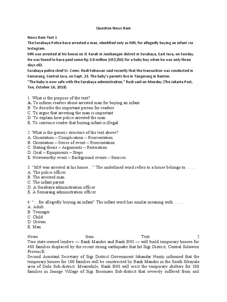 Soal Remedial Inggris Bali Business