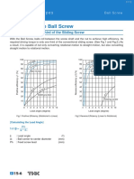 Features of The Ball Screw