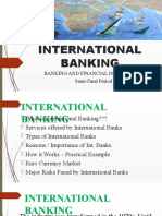 International Banking: Banking and Financial Institutions Semi-Final Period