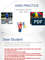 Teaching Practice Movement Equipment