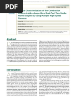 2020-01-0788-Optical Characterization of the Combustion Process inside a Large-Bore Dual-Fuel Two-Stroke Marine Engine by Using Multiple High-Speed Cameras
