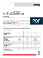 Reolube Turbofluid 46Xc Fire-Resistant EHC Fluid: Data Sheet