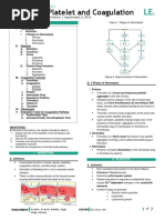 Platelts and Coaglatin 