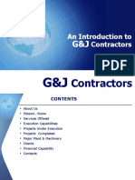 G&J Contractors Profile 20082018 Reliance Vadodara