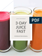 3-DAY Juice Fast: Satvic Movement