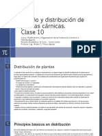 Diseño y distribución de plantas cárnicas Clase 10.pptx