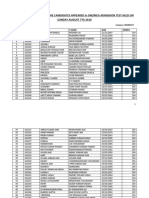 Merit List-2016-1 PDF