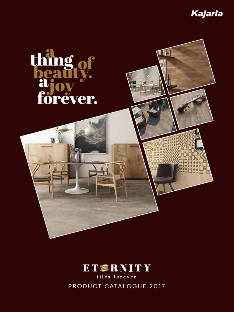 Kajaria Eternity Tiles Catalogue 2017 | PDF | Tile | Materials
