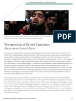 The Assertion of Barelvi Extremism - by Muhammad Ismail Khan